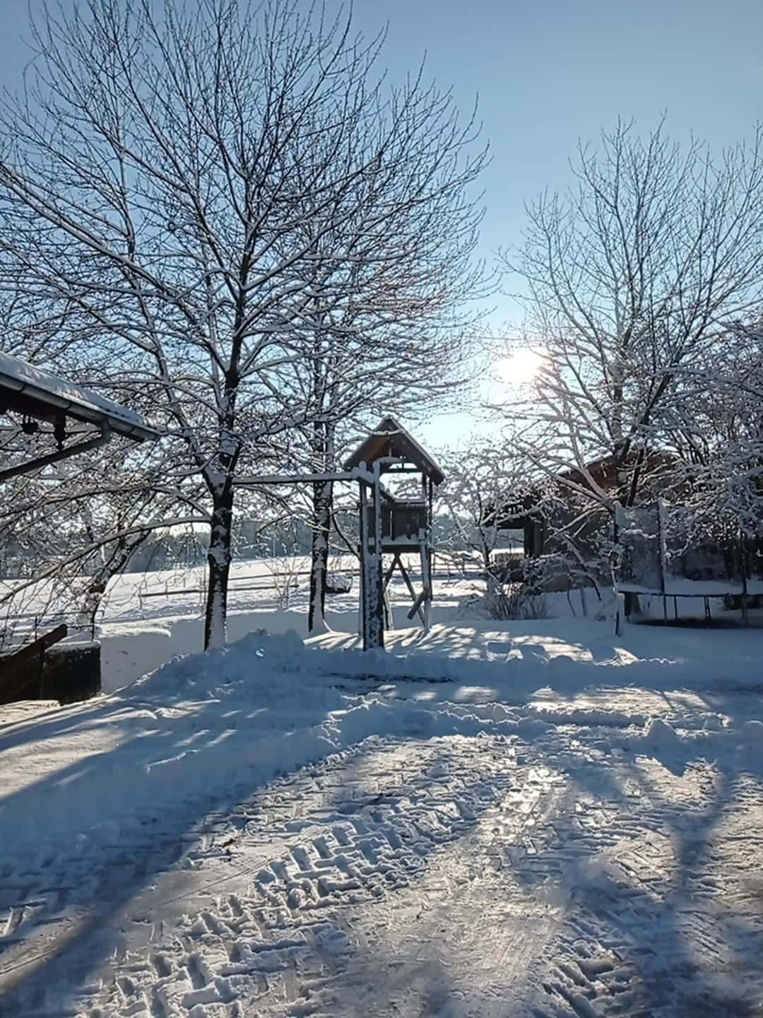 Lohnerhof im Winter